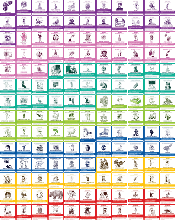 Cartes numériques web légères